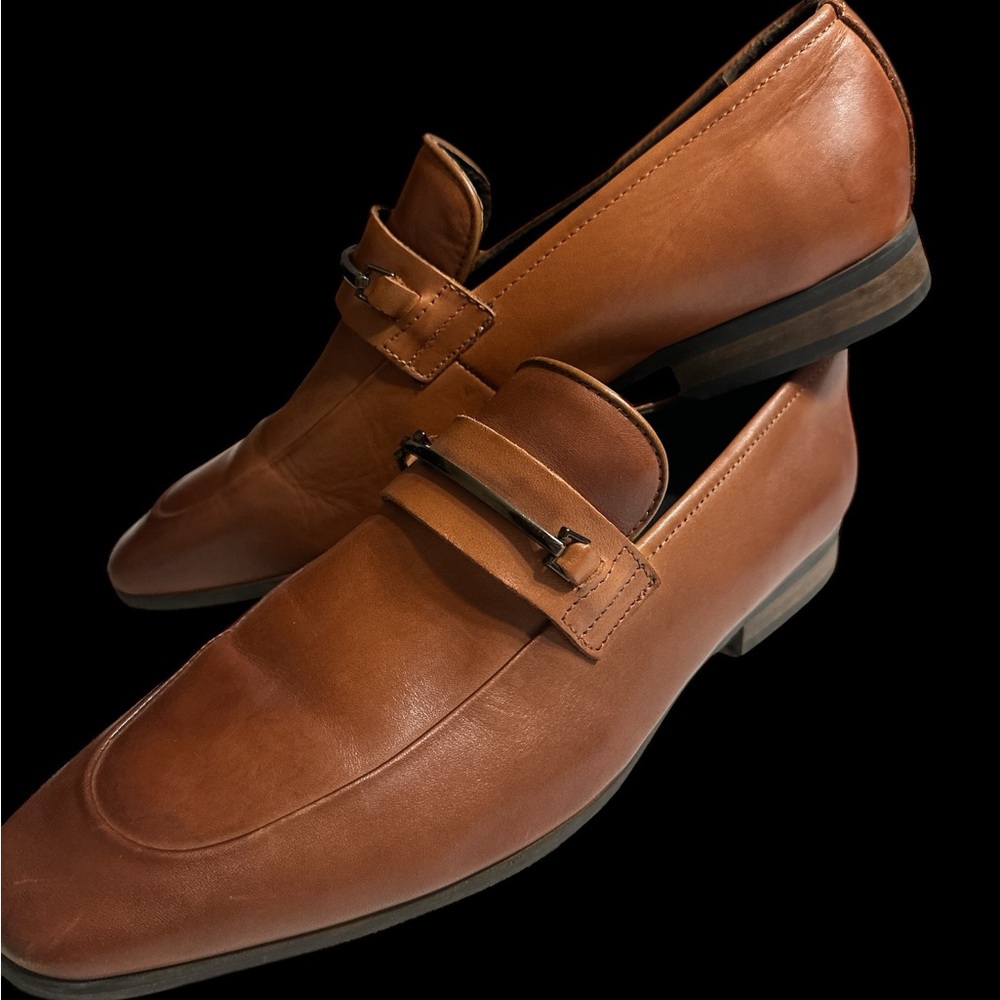 Tarocash Leather Men's Brown Loafers
